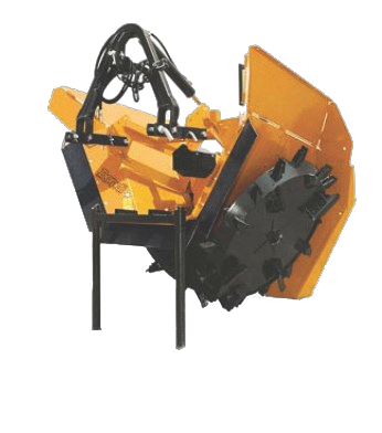 Dondi double wheel rotary ditcher